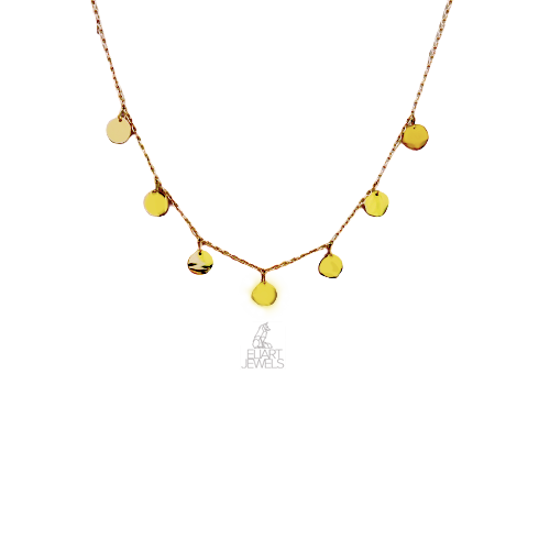 Collar Selena • Cascada de Monedas