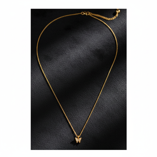 Collar Psyche • Mariposa en Libertad - Con fondo profesional